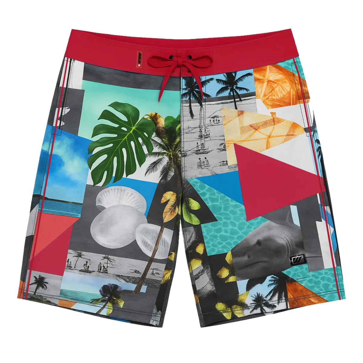 FALCONE - Traje De Baño Estampado Tropical