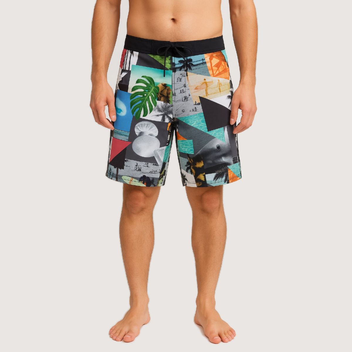 FALCONE - Traje De Baño Estampado Tropical