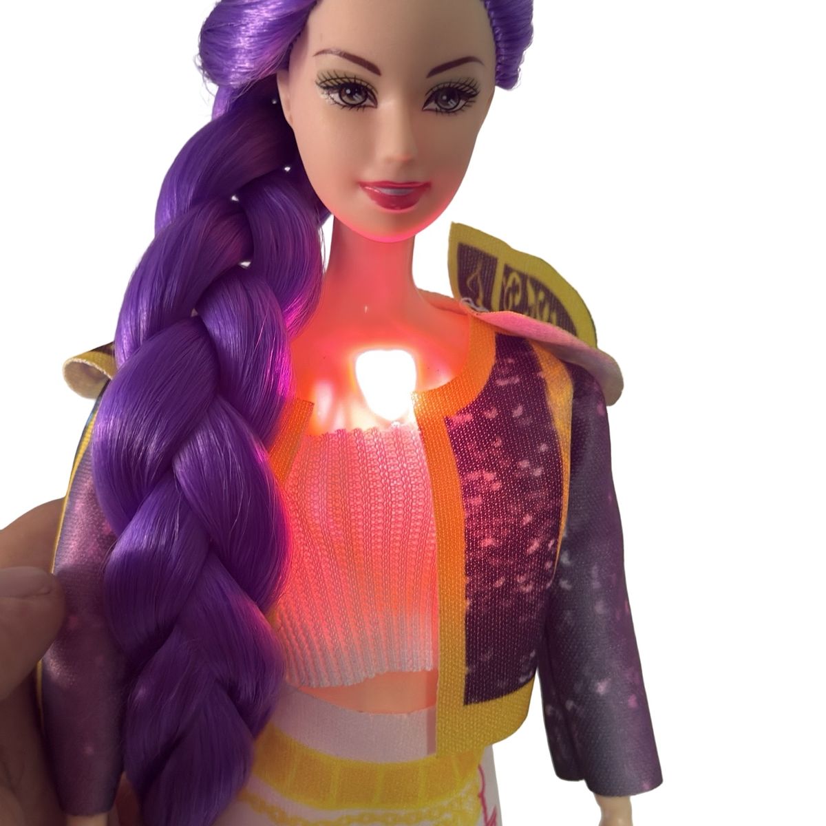 GENERICO - Muñeca Rumi Golden 30cm Guerreras Kpop Luz Y Musica Up Up