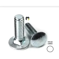 METALFER - Perno Coche 1 /4x3 Zn 100 Unidades