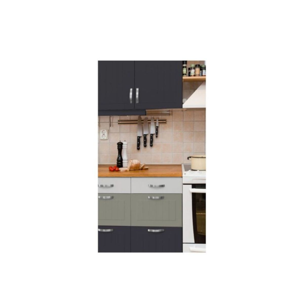 RUST OLEUM - Pintura Tizada para Muebles Chalked Carbon 887ml