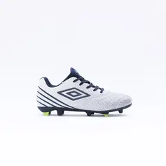 UMBRO - Zapatilla Fútbol Toccare IV FG Niños Blanco/Azul