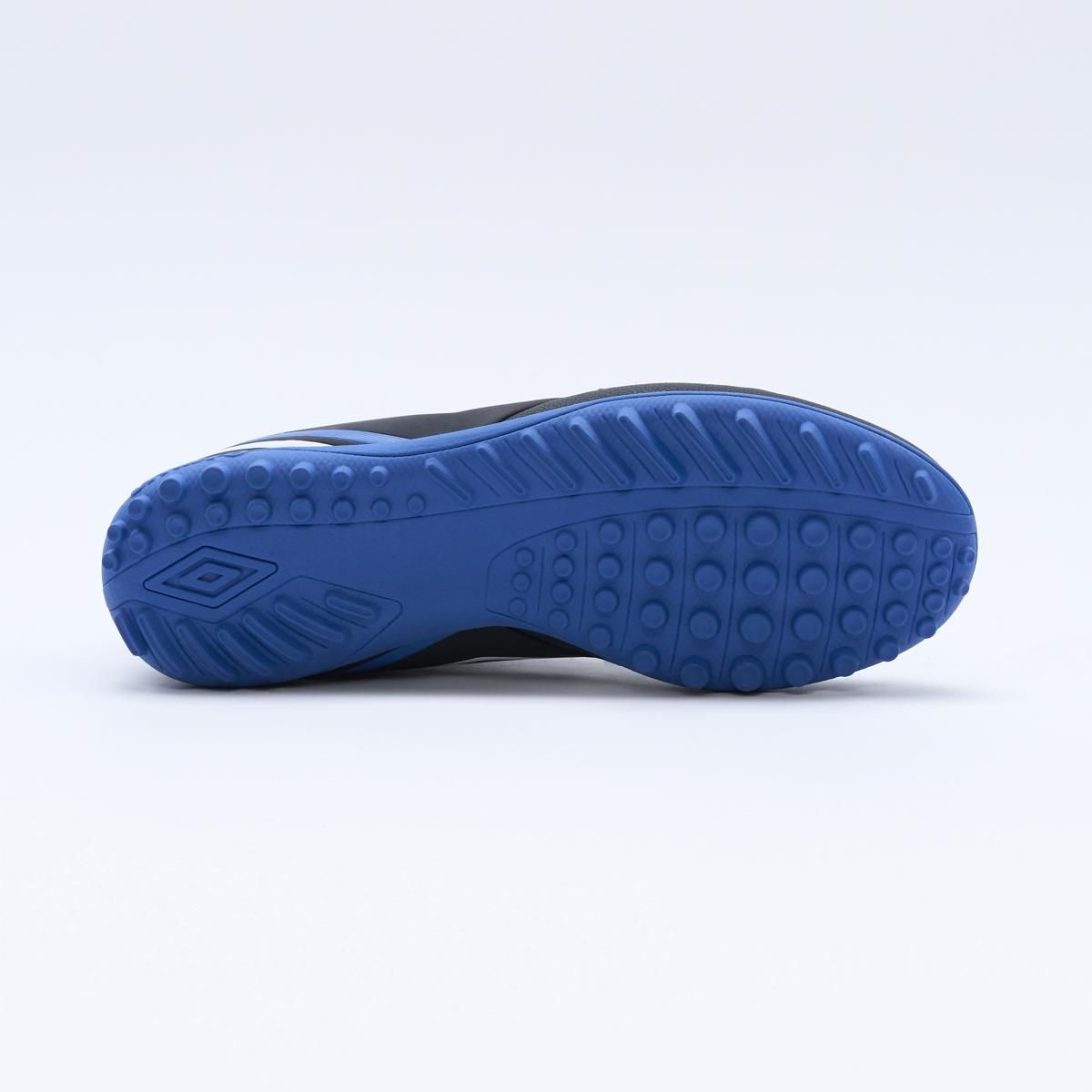 UMBRO - Zapatilla Fútbol Umbro Classico XIII LT TF Hombre Negro/Azul