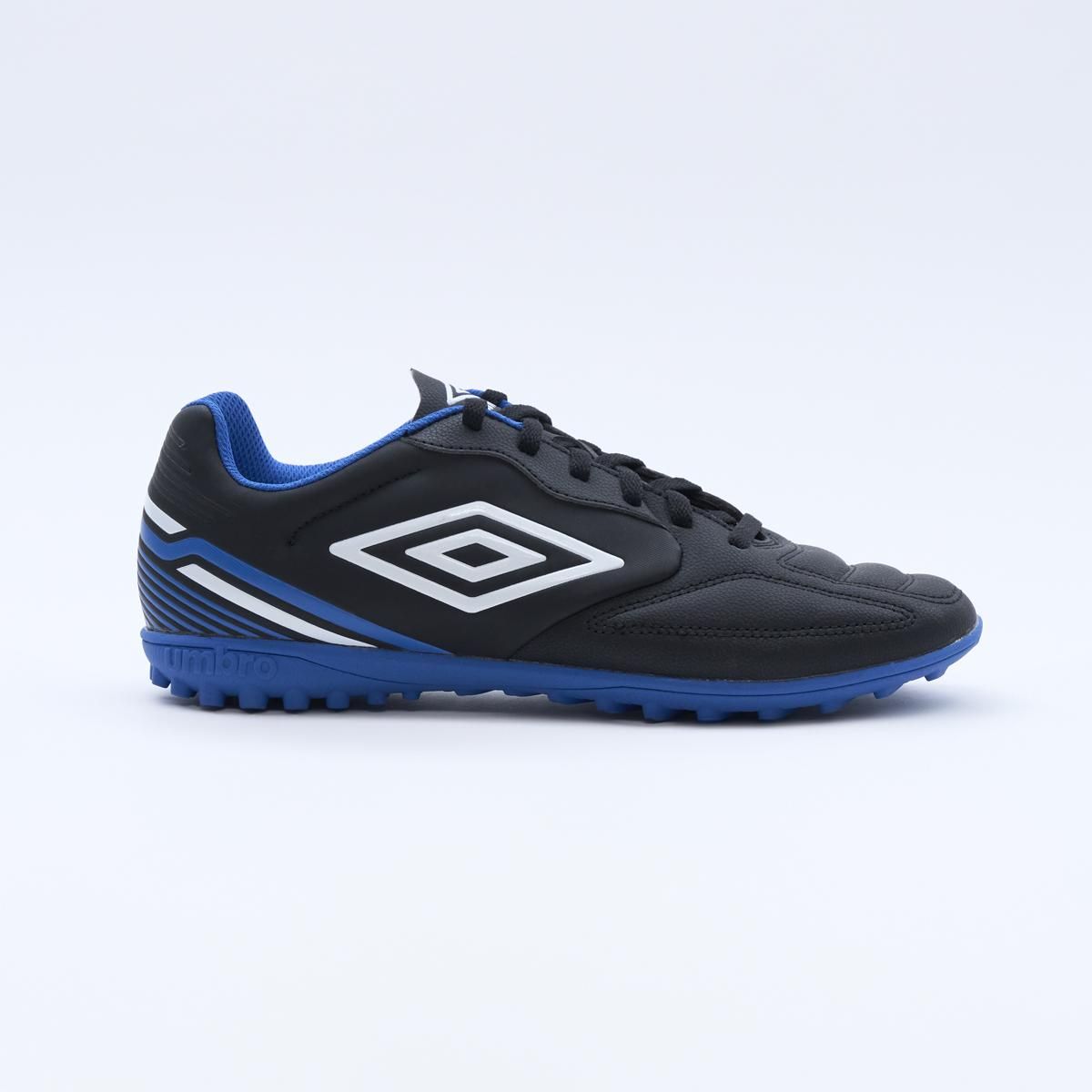 UMBRO - Zapatilla Fútbol Umbro Classico XIII LT TF Hombre Negro/Azul