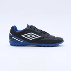UMBRO - Zapatilla Fútbol Classico XIII LT TF Hombre Negro/Azul