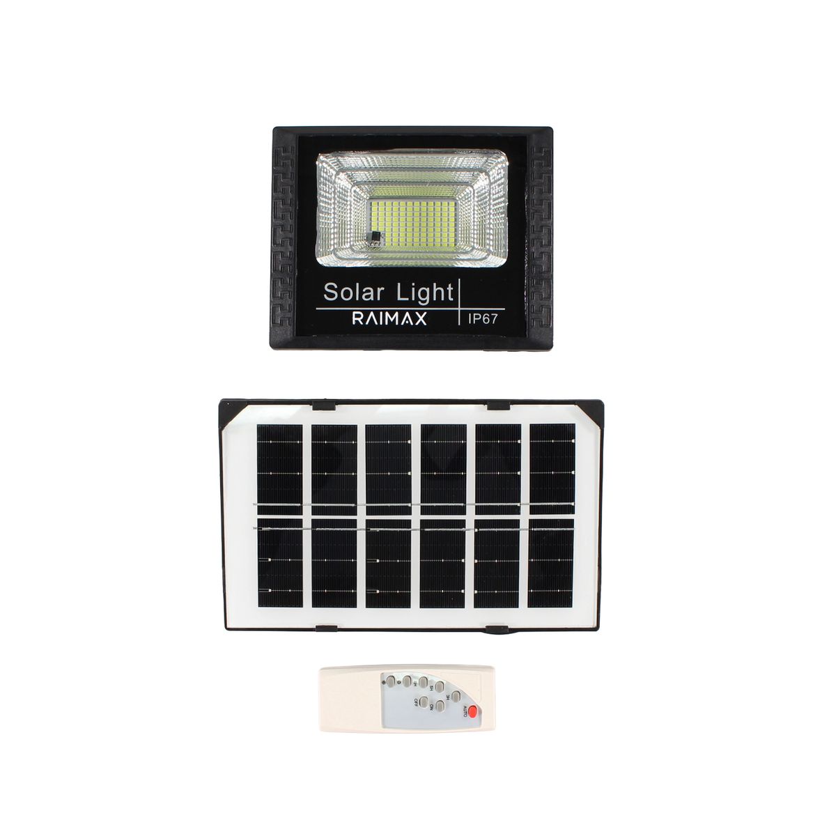 GENERICO - Reflector Solar 100W LED IP67 Sensor y Control RM0008 Raimax