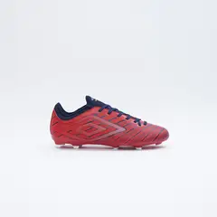 UMBRO - Zapatilla Fútbol Velocita ELIXIR CLUB FG Hombre Rojo
