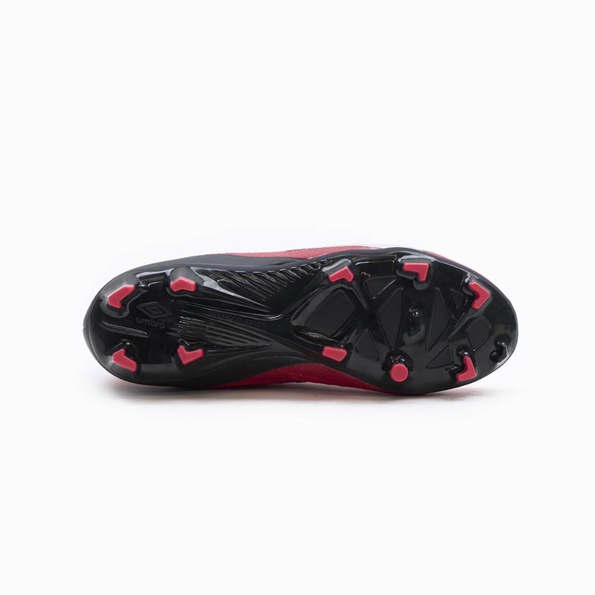 UMBRO - Zapatilla Fútbol Umbro Velocita Decima Team FG Hombre Rojo
