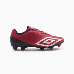 UMBRO - Zapatilla Fútbol Velocita Decima Team FG Hombre Rojo
