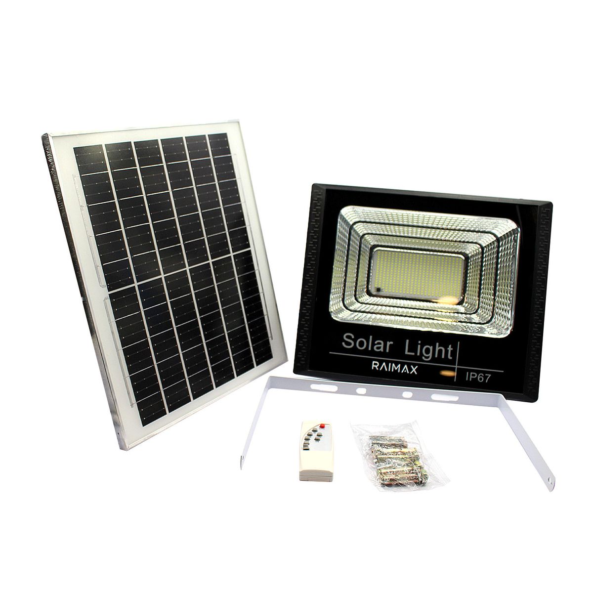 GENERICO - Reflector solar 500W LED IP67 Sensor y Control RM0010 Raimax