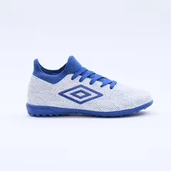 UMBRO - Zapatilla Fútbol Veloce LT IV TF JNR Niños Blanco