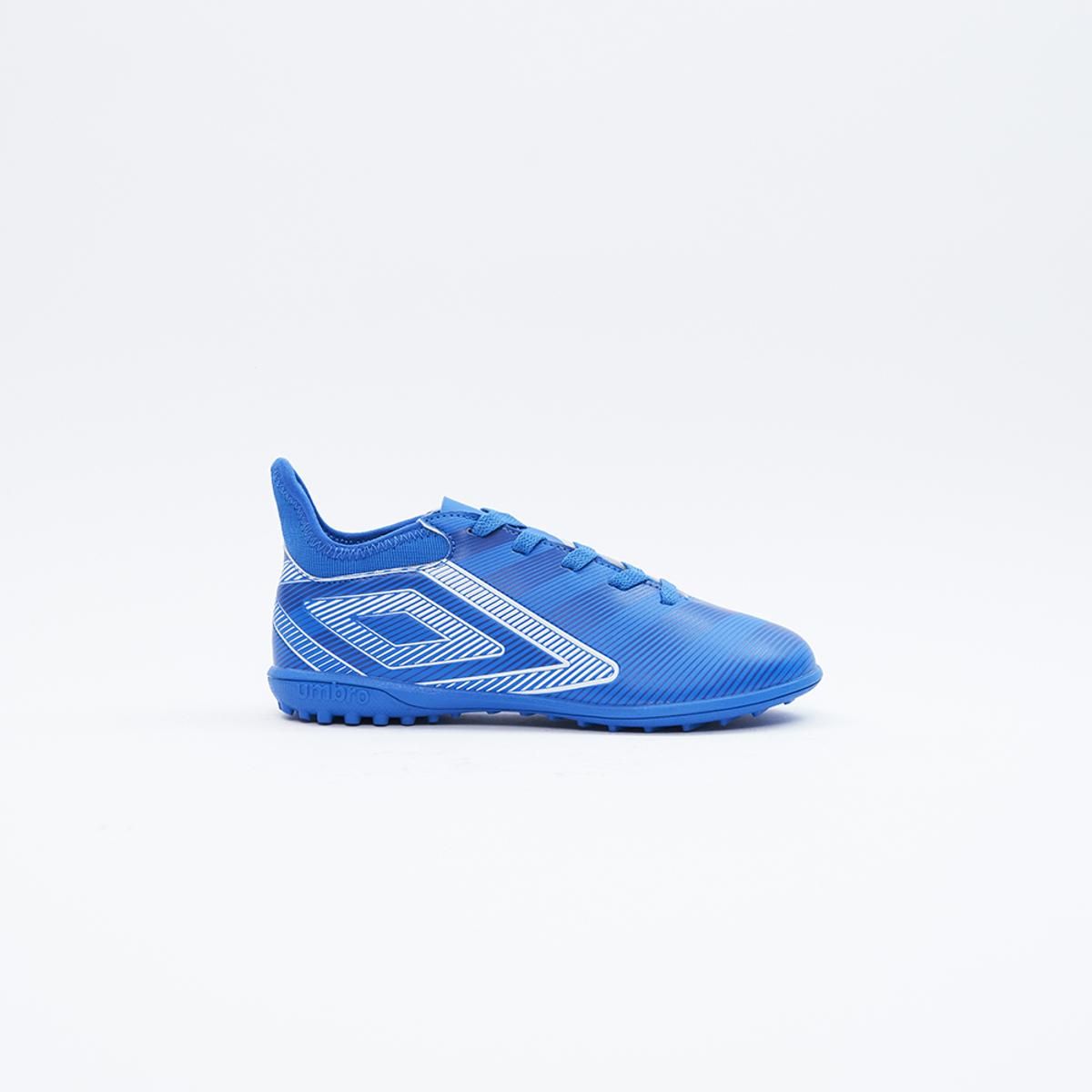 UMBRO - Zapatilla Fútbol Umbro Veloce LT III TF Niños Azul Eléctrico