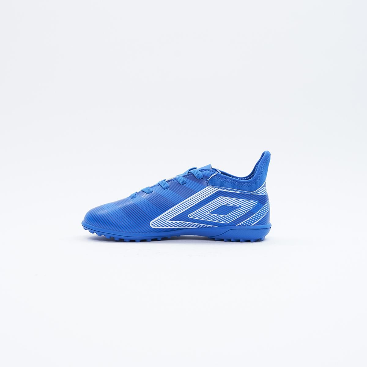 UMBRO - Zapatilla Fútbol Umbro Veloce LT III TF Niños Azul Eléctrico
