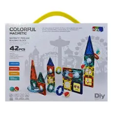 GENERICO - Juego De Bloques Magnéticos 73 Pcs