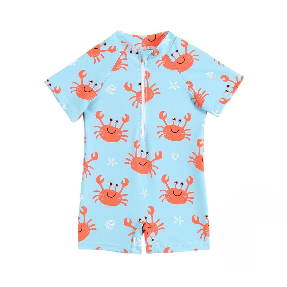 SENSIBLUE - Traje de Baño Niño Modelo Cangrejo con Protección Solar UV - SensiBlue