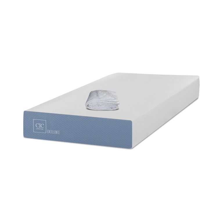 CIC Colchón Excellence 1 Plaza X 1.90Mt + Cubre Colchón