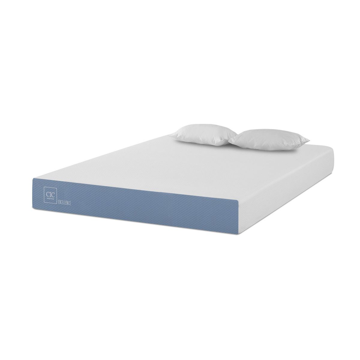 CIC - Colchón Excellence 2 Plazas X 1.90Mt + Almohadas Cic