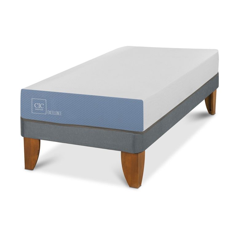 CIC Cama Europea Excellence 1 Plaza x 1.90 mt