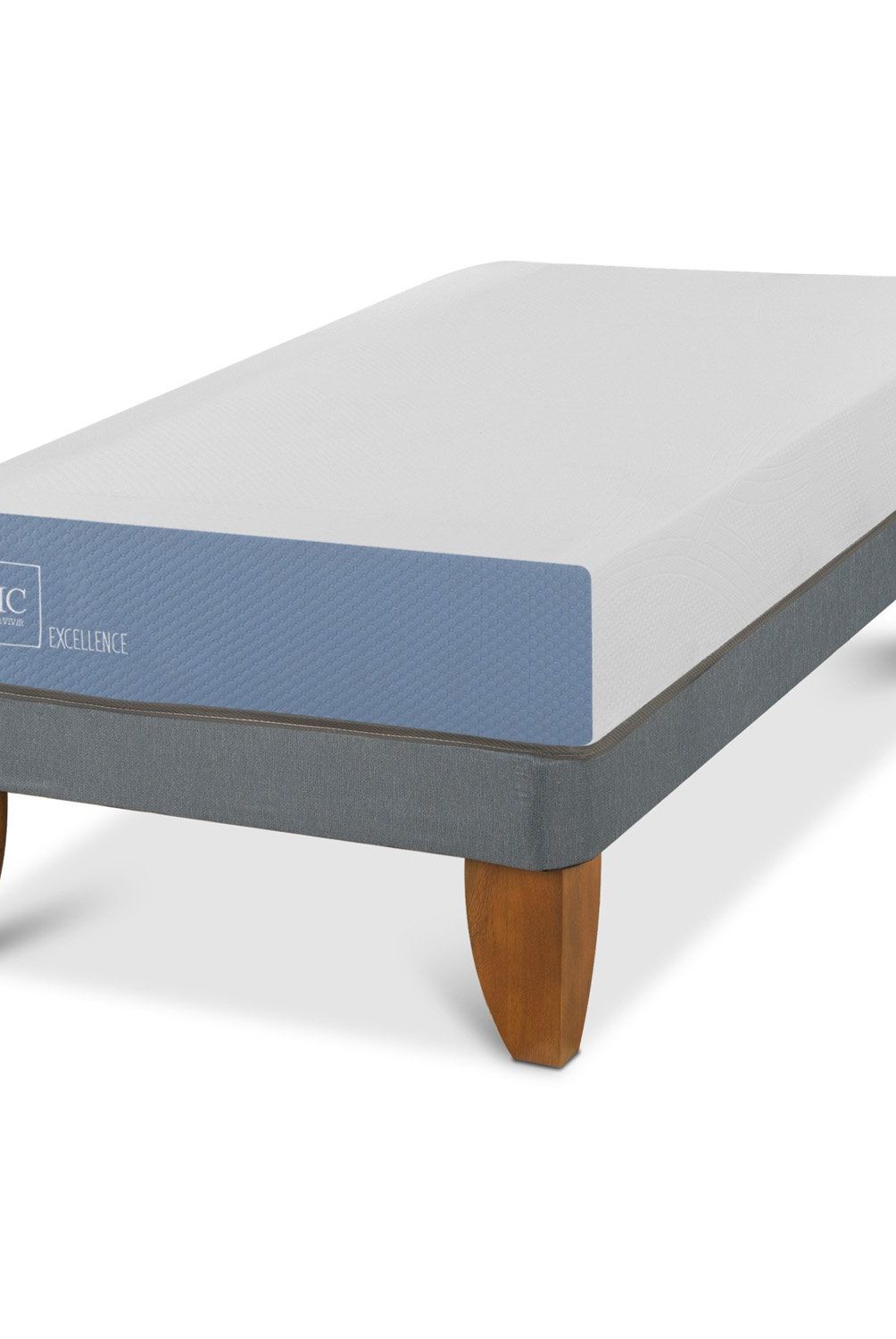 CIC - Cama Europea Excellence 1 Plaza X 1.90Mt Cic