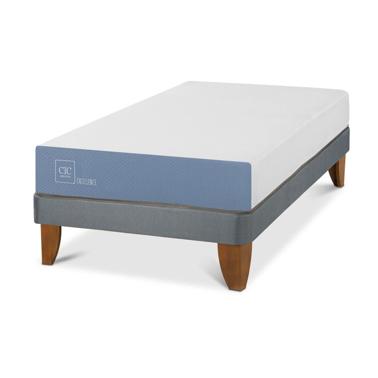 CIC Cama Europea Excellence 1.5 Plazas x 1.90 mt