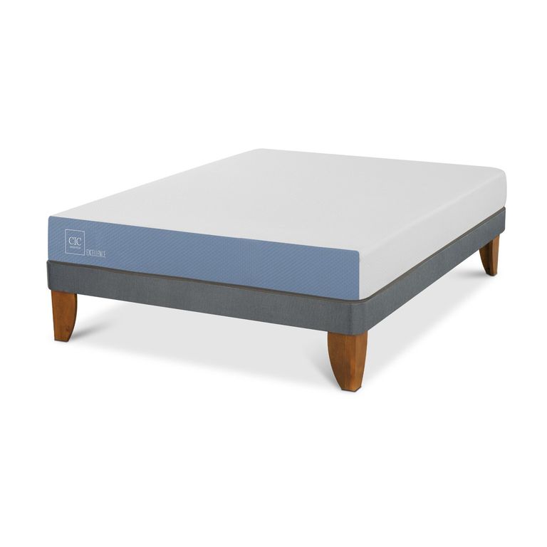 CIC Cama Europea Excellence 2 Plazas x 1.90 mt base normal