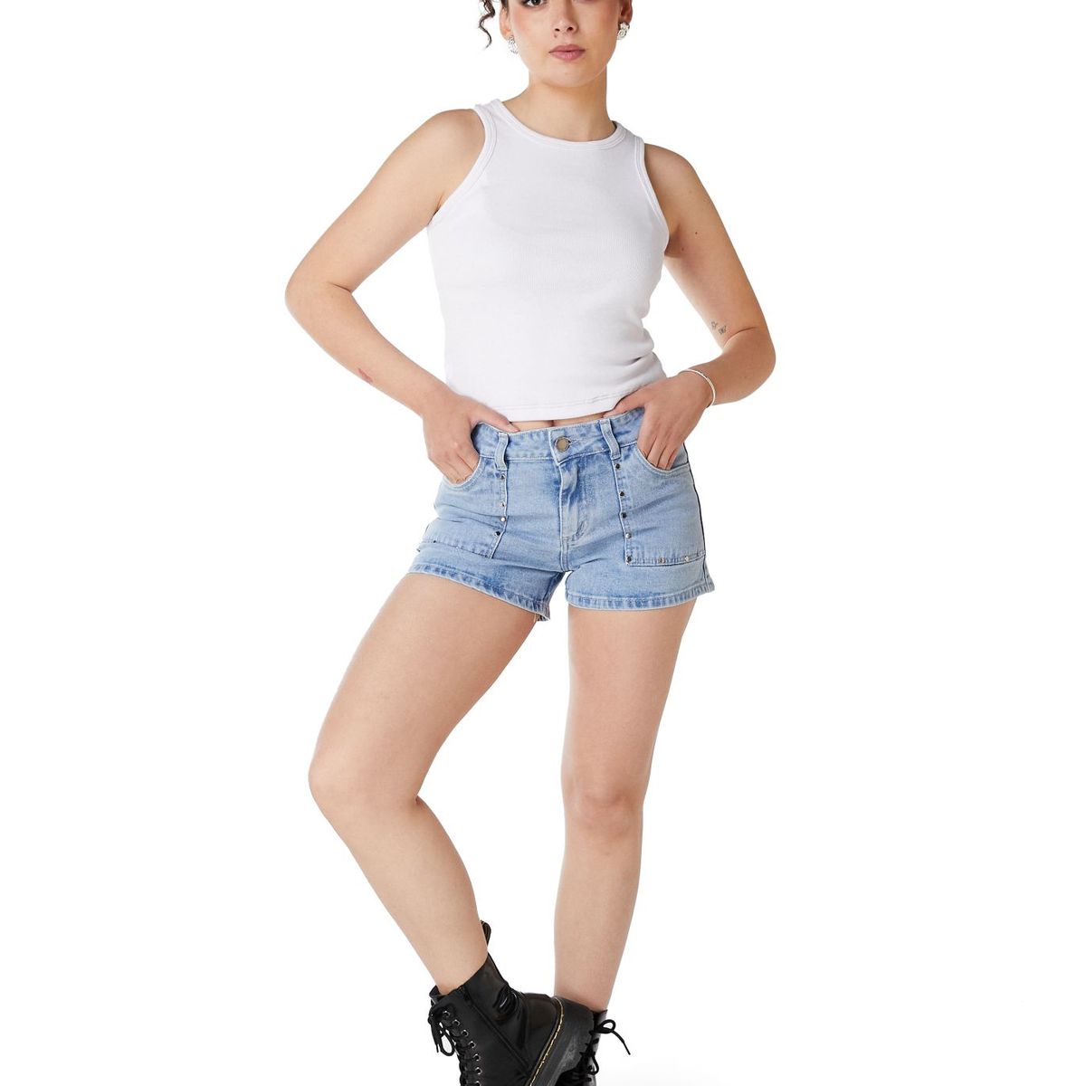 EFESIS - Short Straight Tiro Medio Mujer Efesis