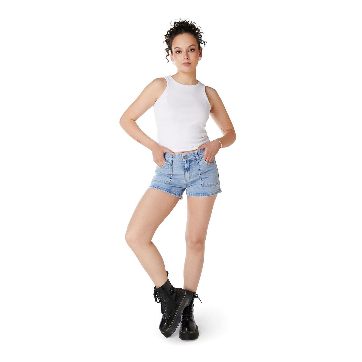 EFESIS - Short Straight Tiro Medio Mujer Efesis