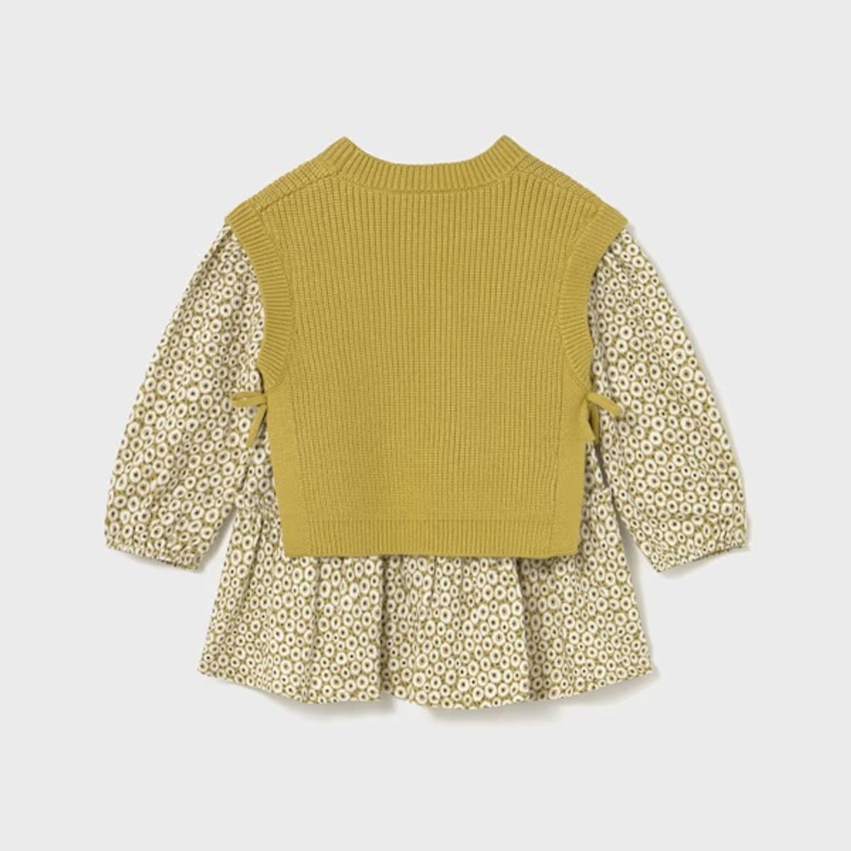 MAYORAL - Vestido con chaleco bebé