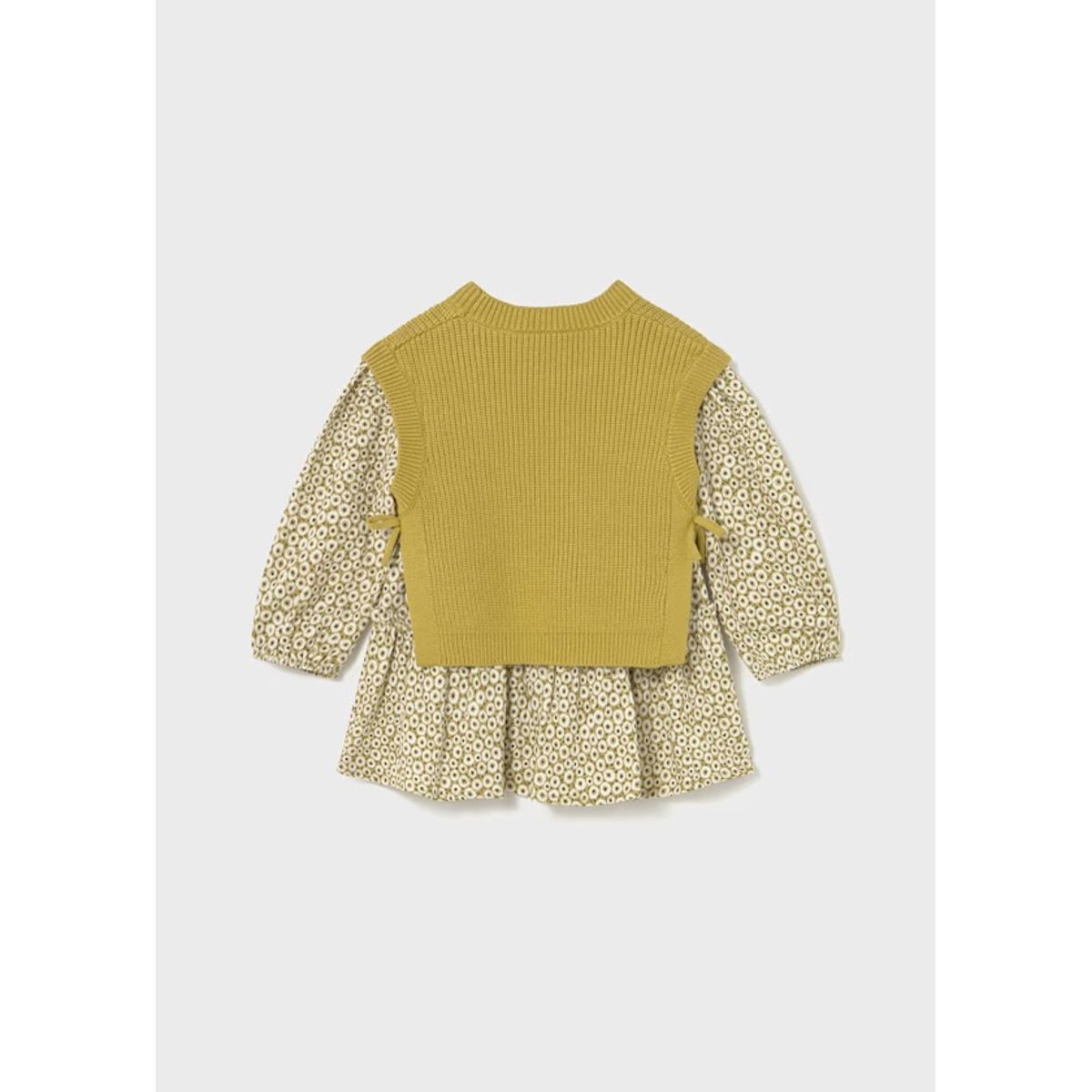 MAYORAL - Vestido con chaleco bebé