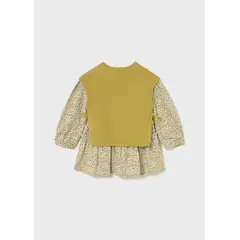 MAYORAL - Vestido con chaleco bebé