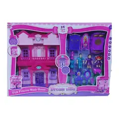 GENERICO - Juguete Casa De Muñecas Con Figuras Y Accesorios Infantil