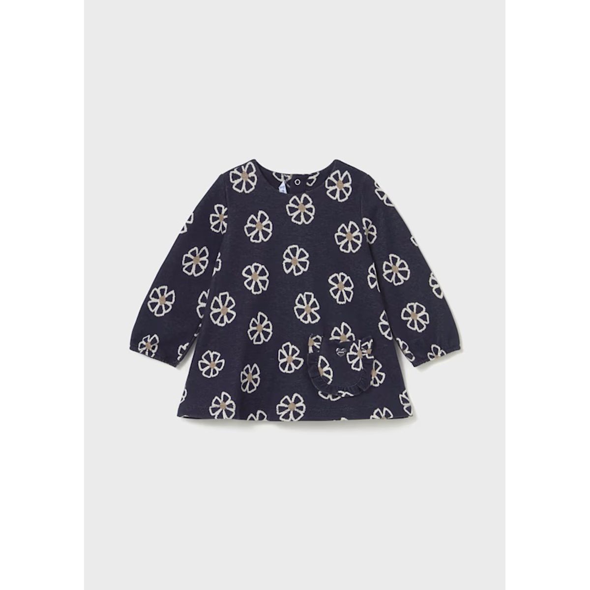 MAYORAL - Vestido punto jacquard bebé