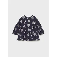 MAYORAL - Vestido punto jacquard bebé