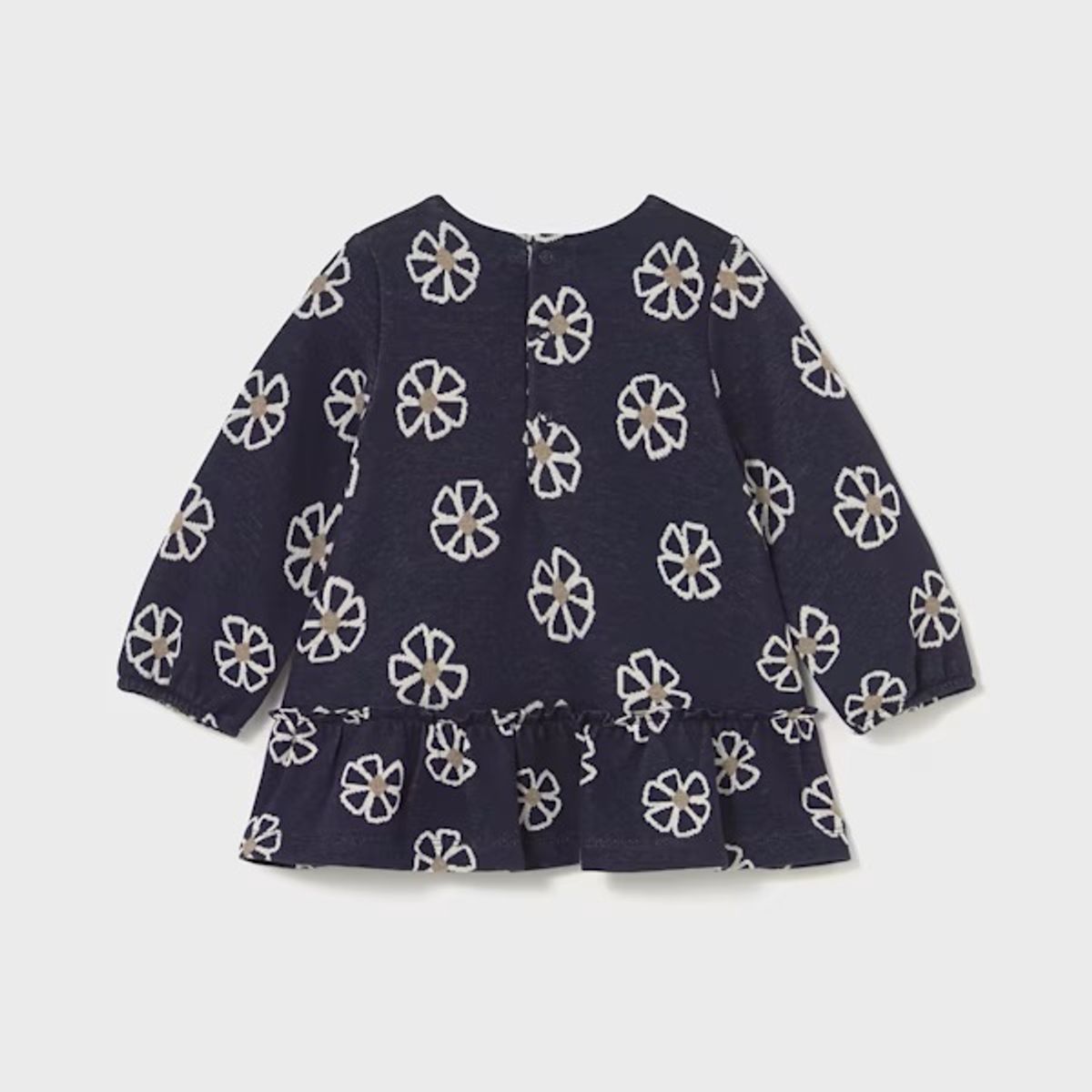 MAYORAL - Vestido punto jacquard bebé