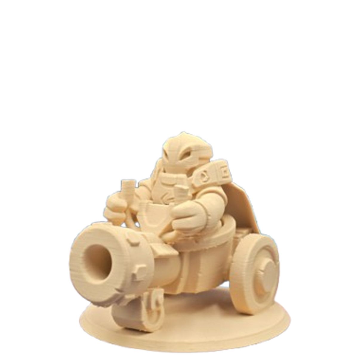 GENERICO - Figura Decoración- Cañón Súbdito Azul Estatua LOL