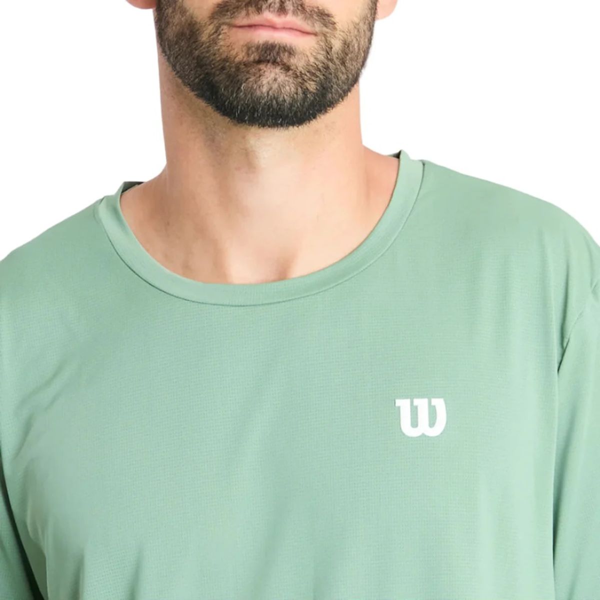 WILSON - Polera Wilson Poly Verde TenisPadel