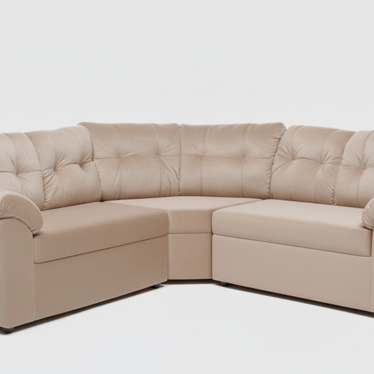 INTERMUEBLES - Sofá Seccional Atlas 212 Felpa