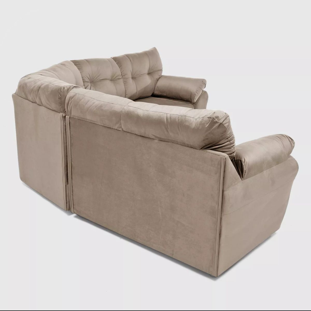 INTERMUEBLES - Sofá Seccional Atlas 212 Felpa