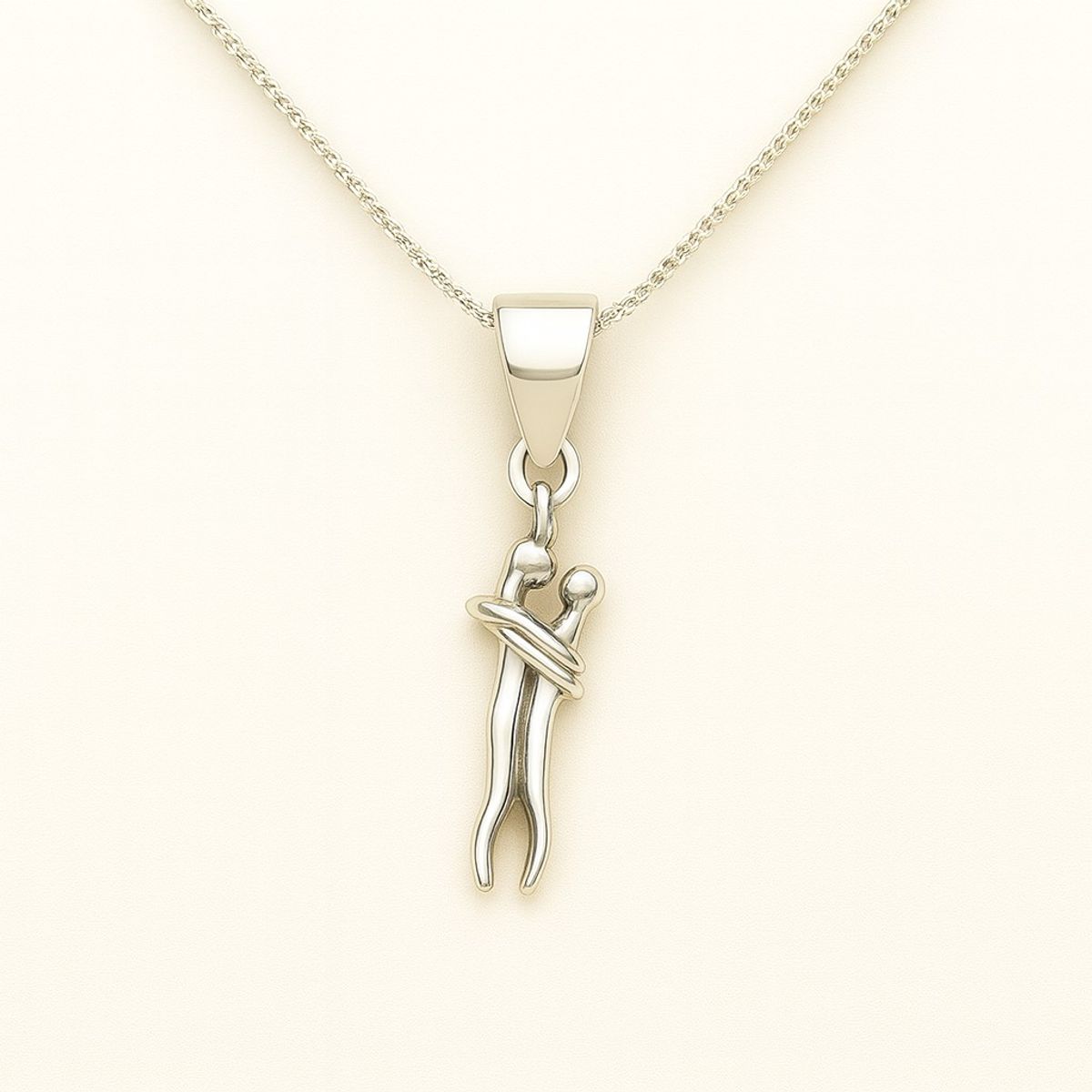 LK LUKSO - Collar Abrazo infinito en Plata 925 