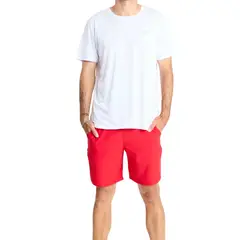 WILSON - Polera Poly Blanca Tenispadel