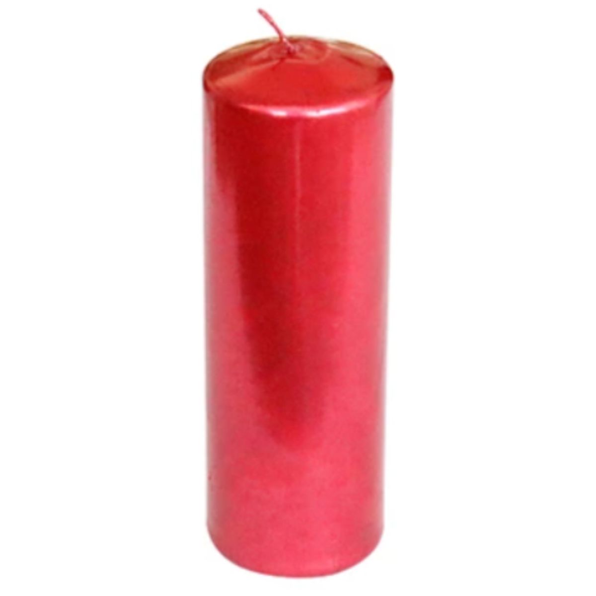 GENERICO - Vela pilar roja 5x15cm
