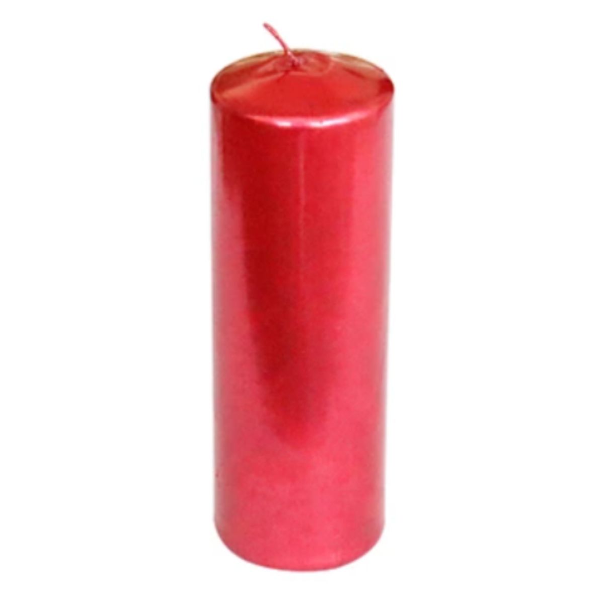 GENERICO - Vela pilar roja 5x15cm