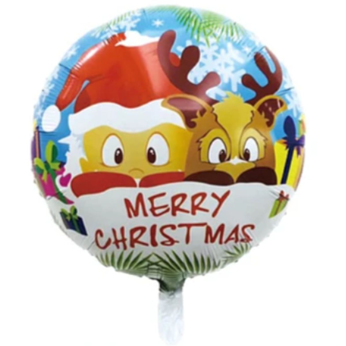 GENERICO - Globo metálico merry christmas 45cm