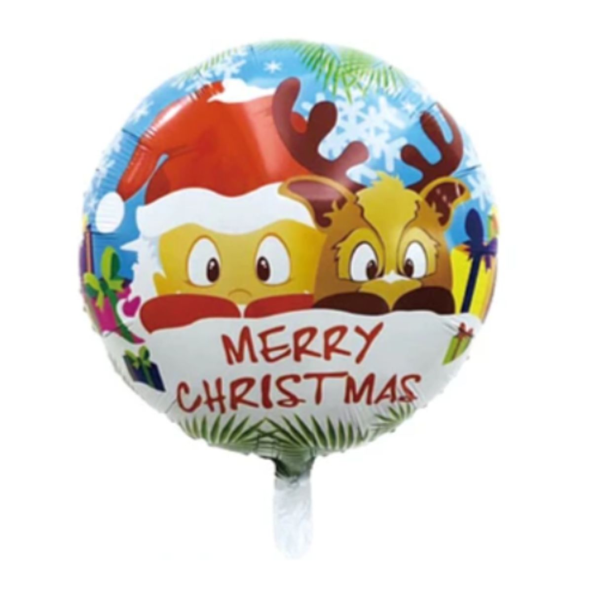 GENERICO - Globo metálico merry christmas 45cm