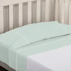 NINA HERRERA - Sábana Estampada Liberty Agua 220 Hilos Cuna