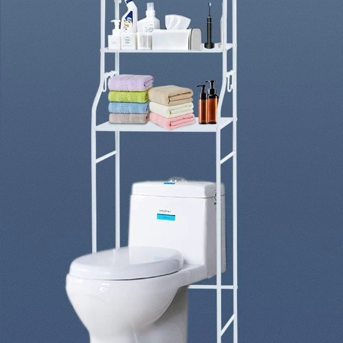 GENERICO - Organizador - Estante de baño moderno - Blanco