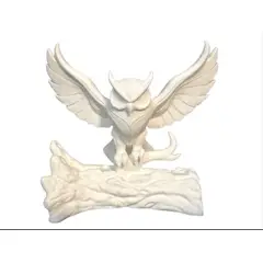 GENERICO - Figura Decoración- Escultura de Búho