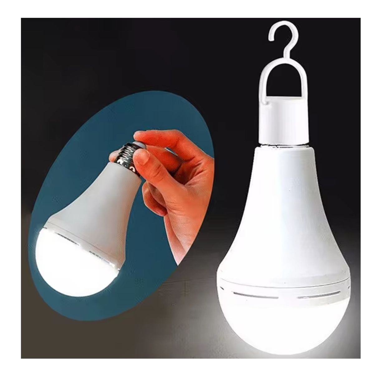 Ampolleta led de emergencia recargable 10unid, marca GENERICO - Foto Principal