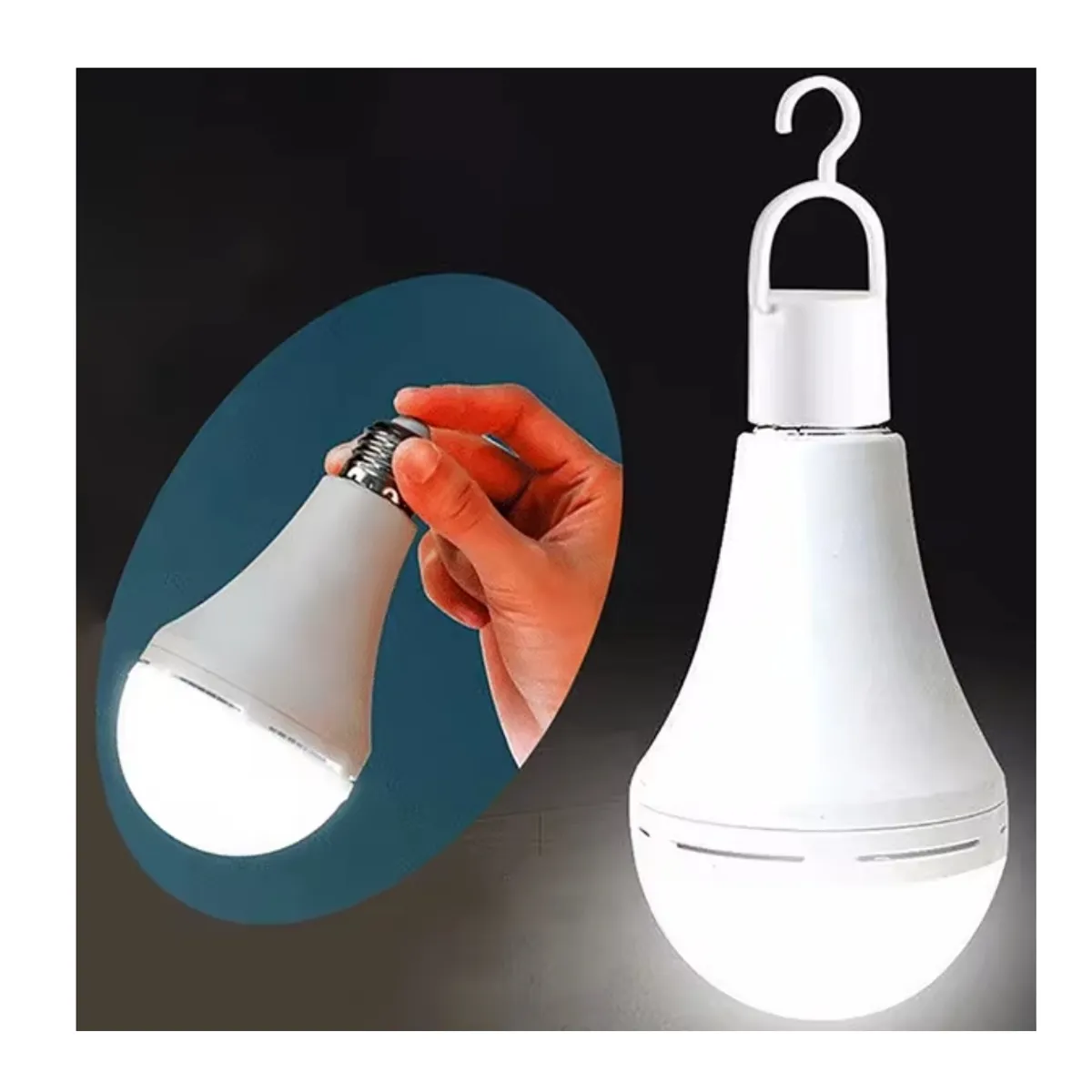 Ampolleta led de emergencia recargable 10unid, marca GENERICO - Foto Principal