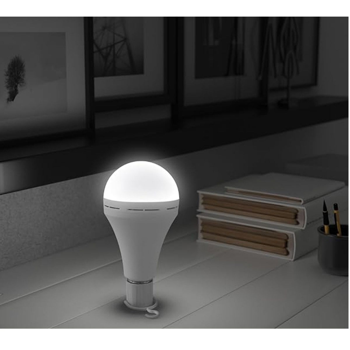Ampolleta led de emergencia recargable 10unid, marca GENERICO - Foto 2